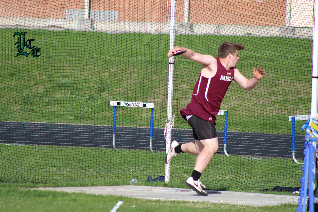 Paisley dominates discus and shot put